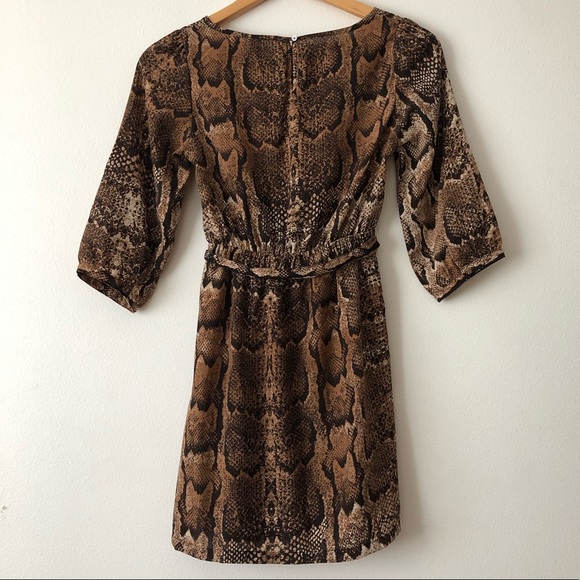 H&M Snake skin Animal Print Dress - Picture 4 of 4